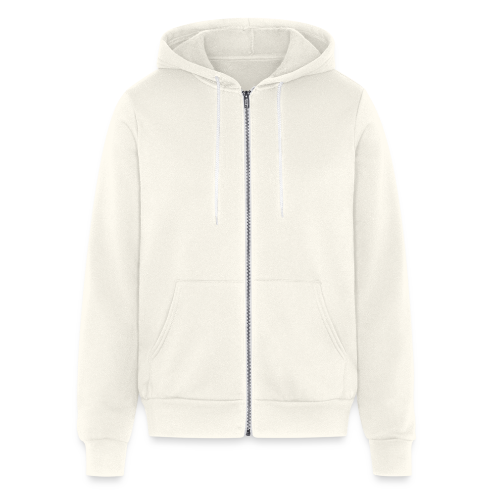 Hound / Bella + Canvas Unisex Full Zip Hoodie - vintage white