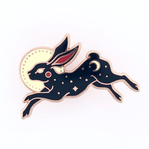 Celestial Rabbit Lapel Pin