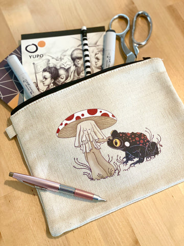 Toadstool / Carry All Pouch