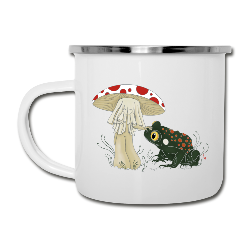 Toadstool Camper Mug - white