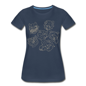 Women’s Premium Organic T-Shirt - navy