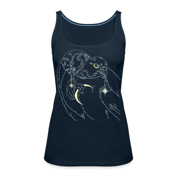 Women’s Premium Tank Top - deep navy